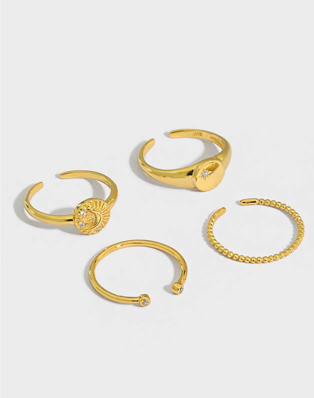 Signet Stone Gold Ring