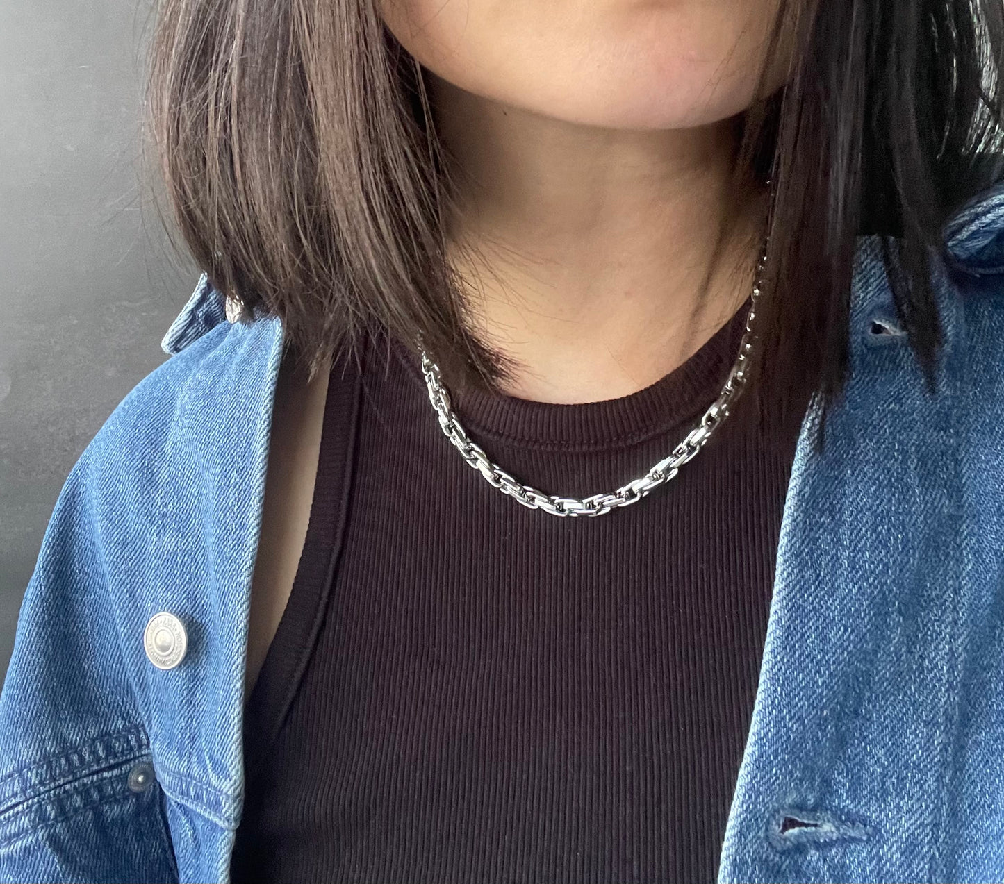 Xia Chain Silver Necklace