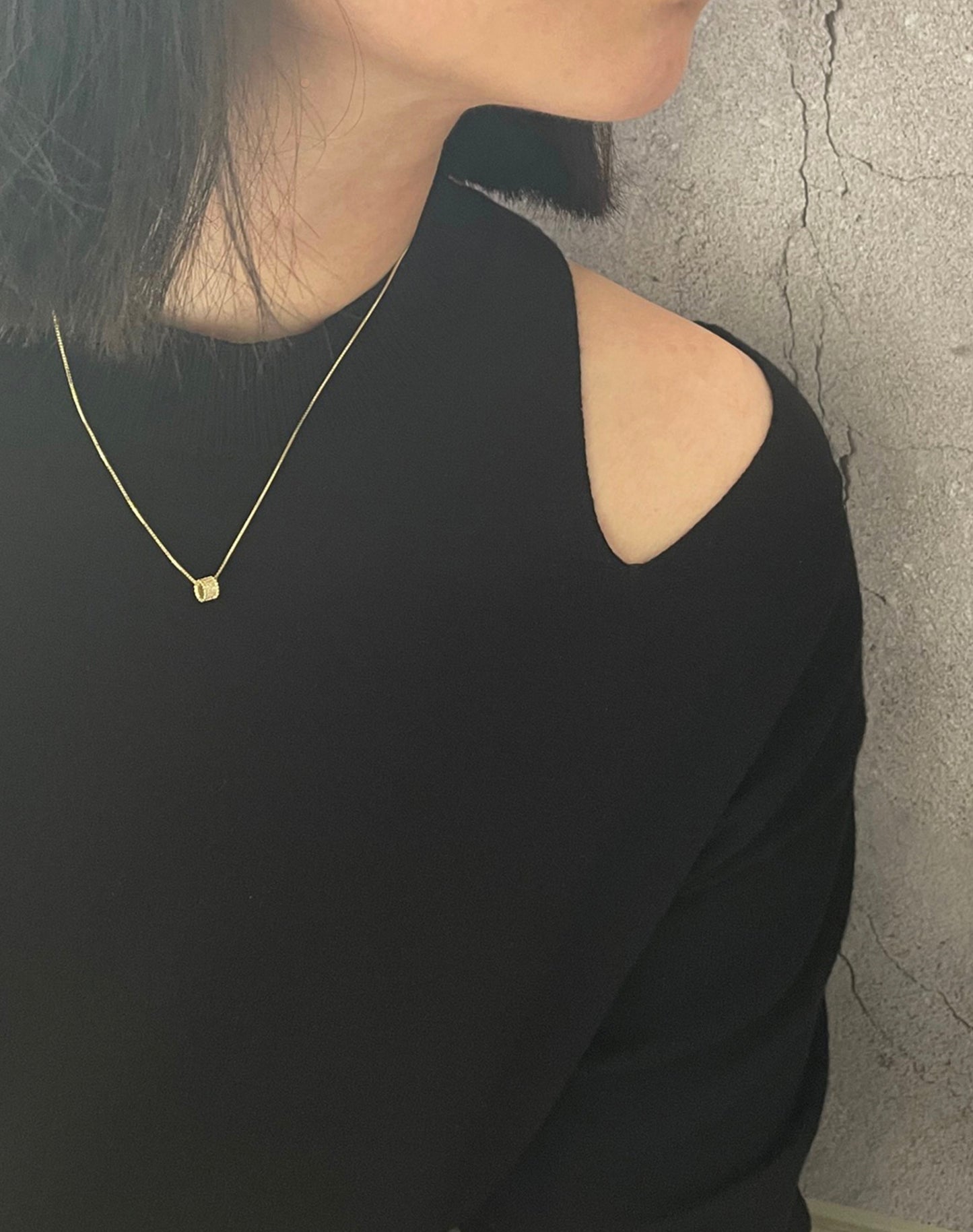 Dome Gold Necklace