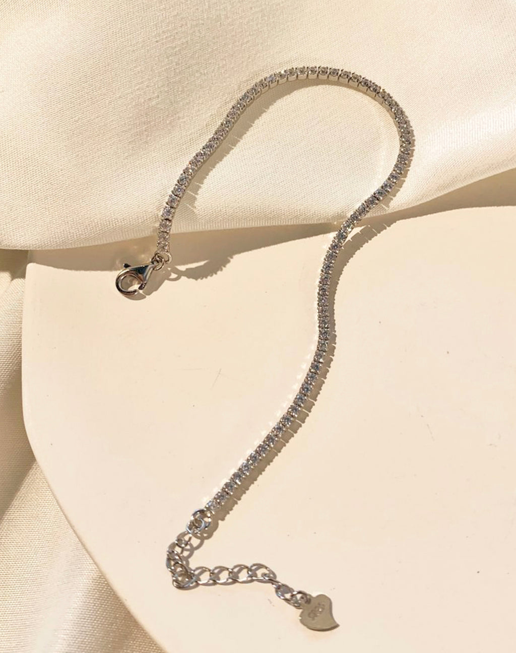 Cube Sparky Silver Bracelet