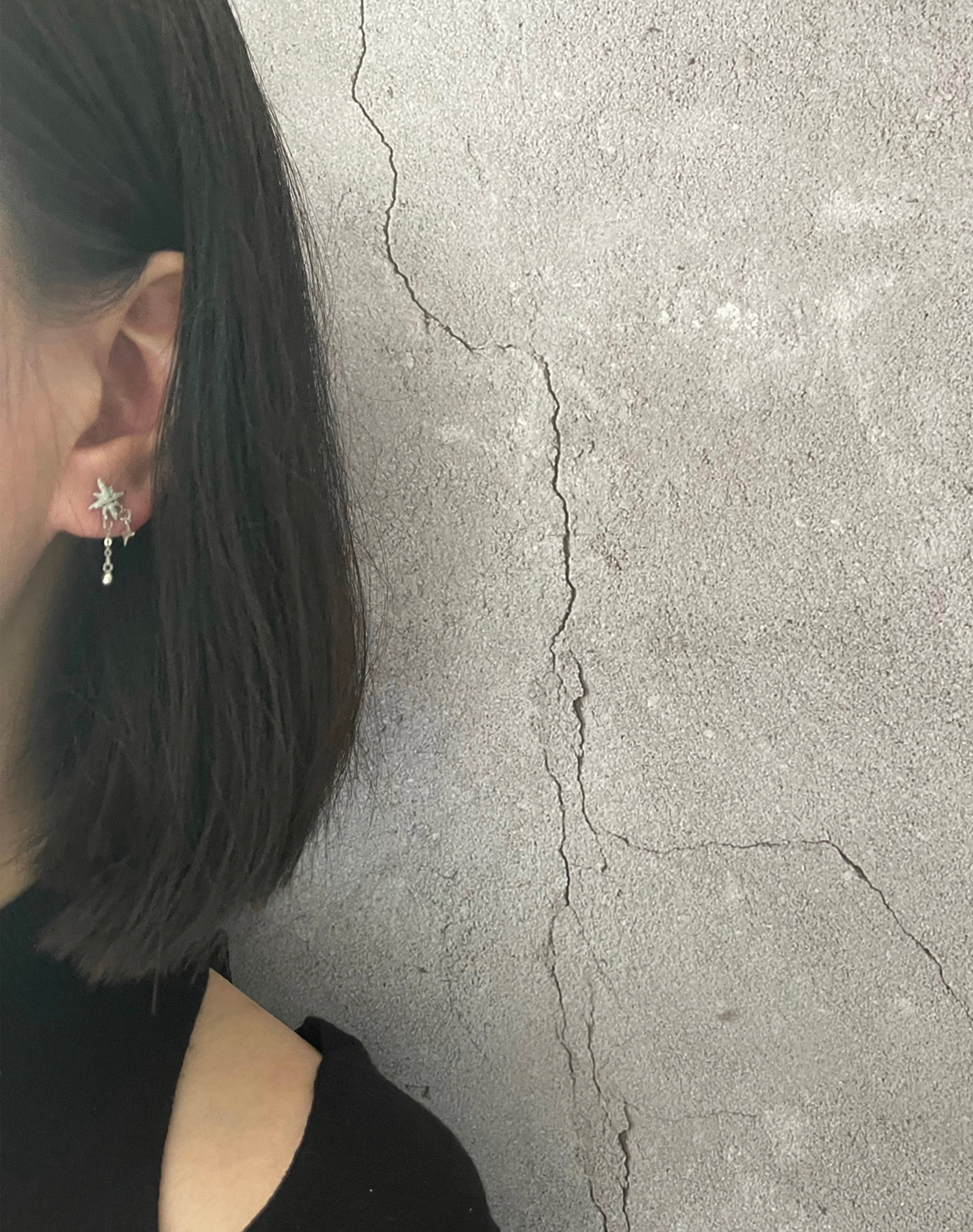 Everyday Star Silver Stud Earrings