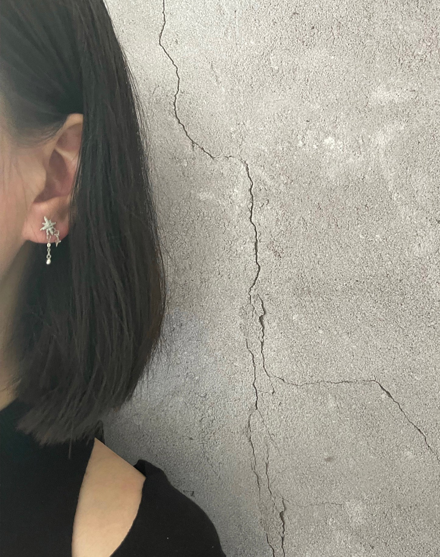 Everyday Star Silver Stud Earrings