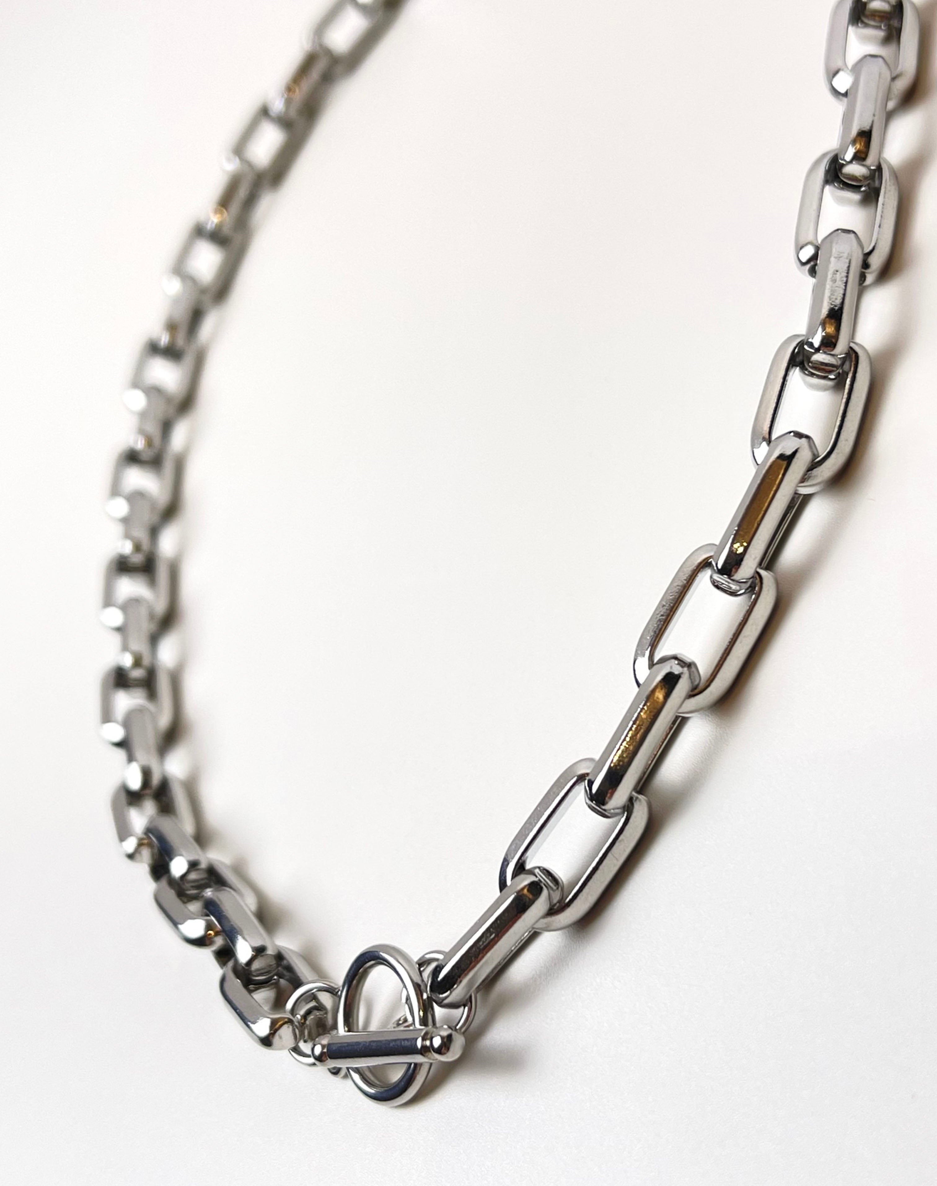 Cuban Chain Silver Necklace