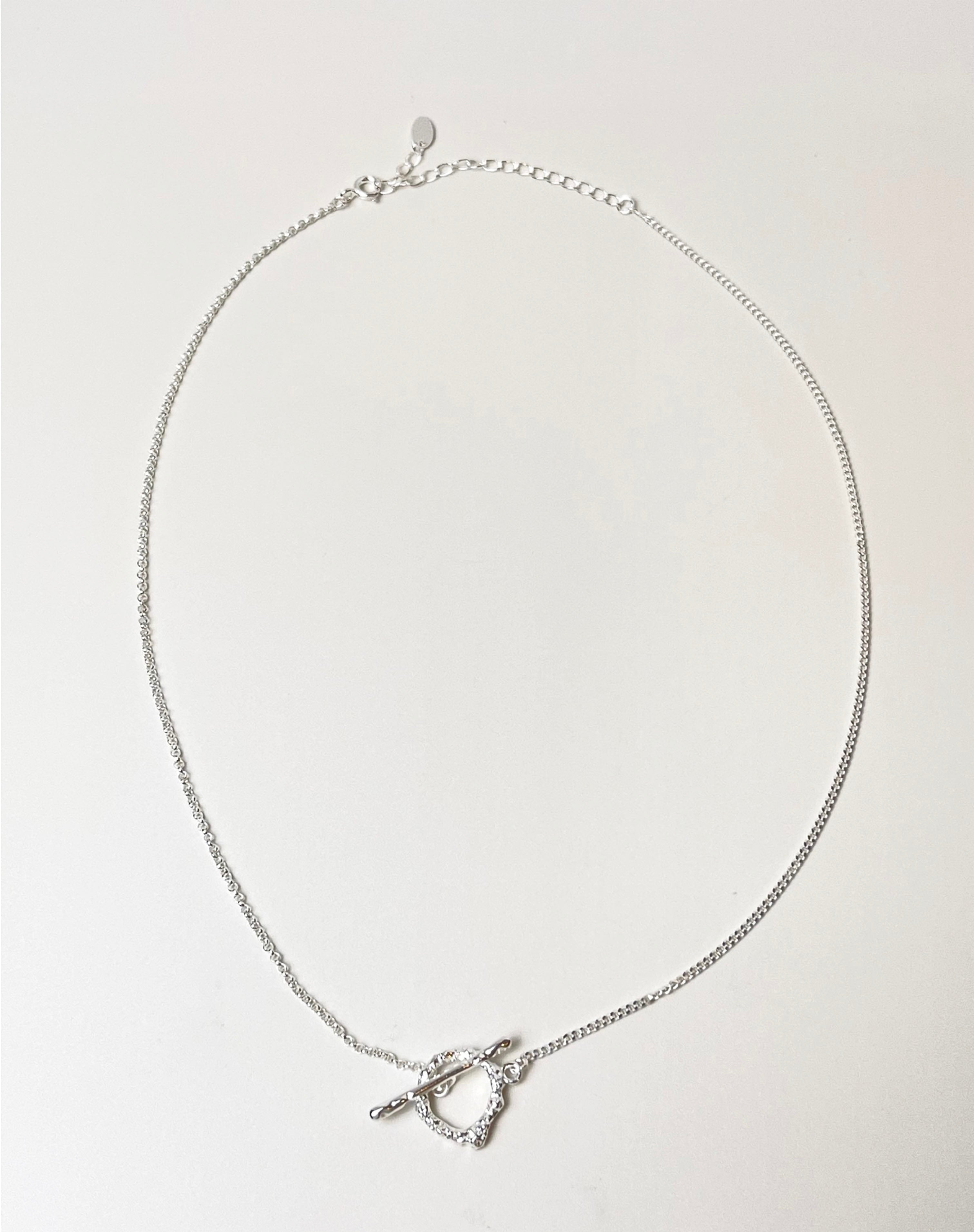 OT Choker Silver Necklace