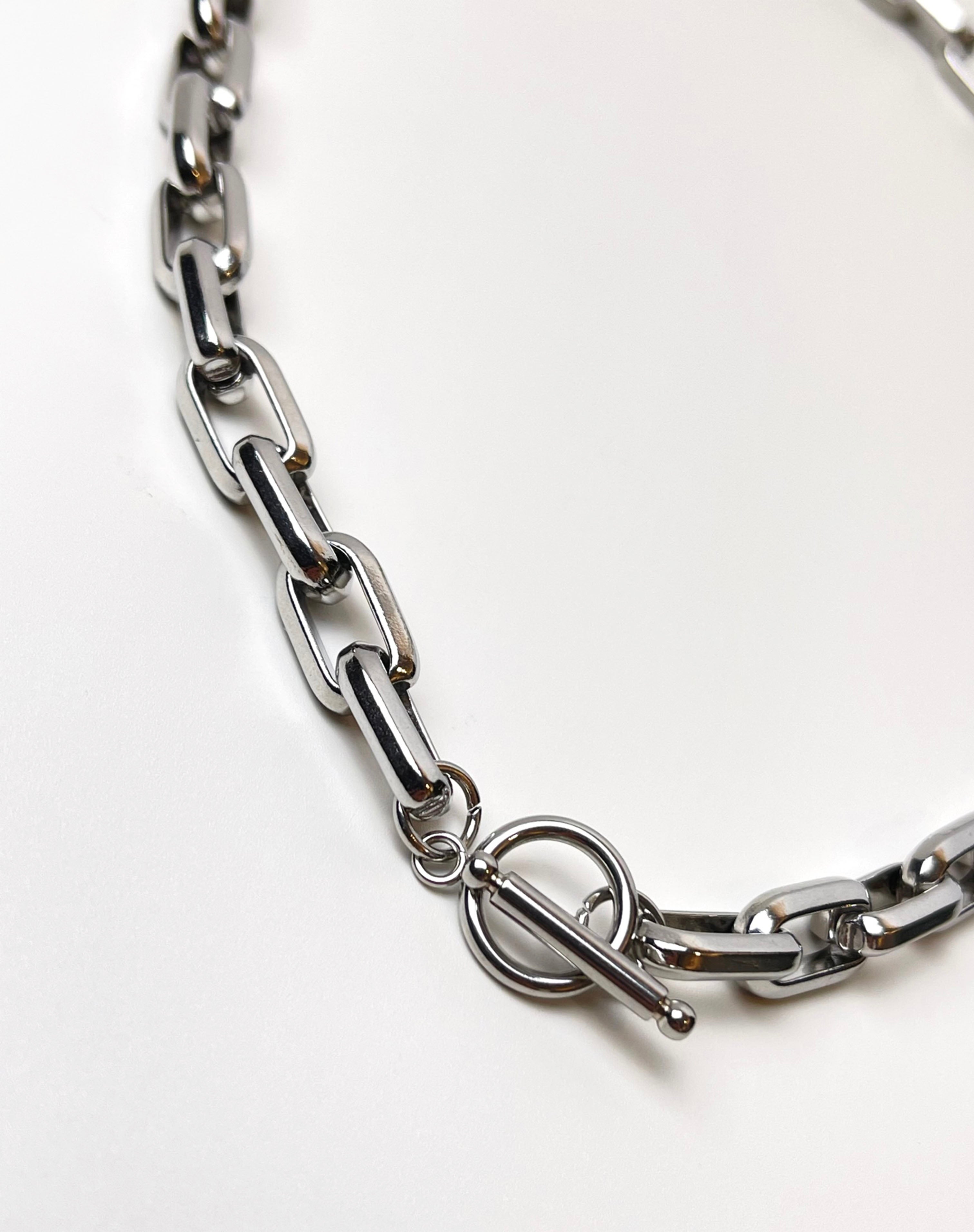 Cuban Chain Silver Necklace