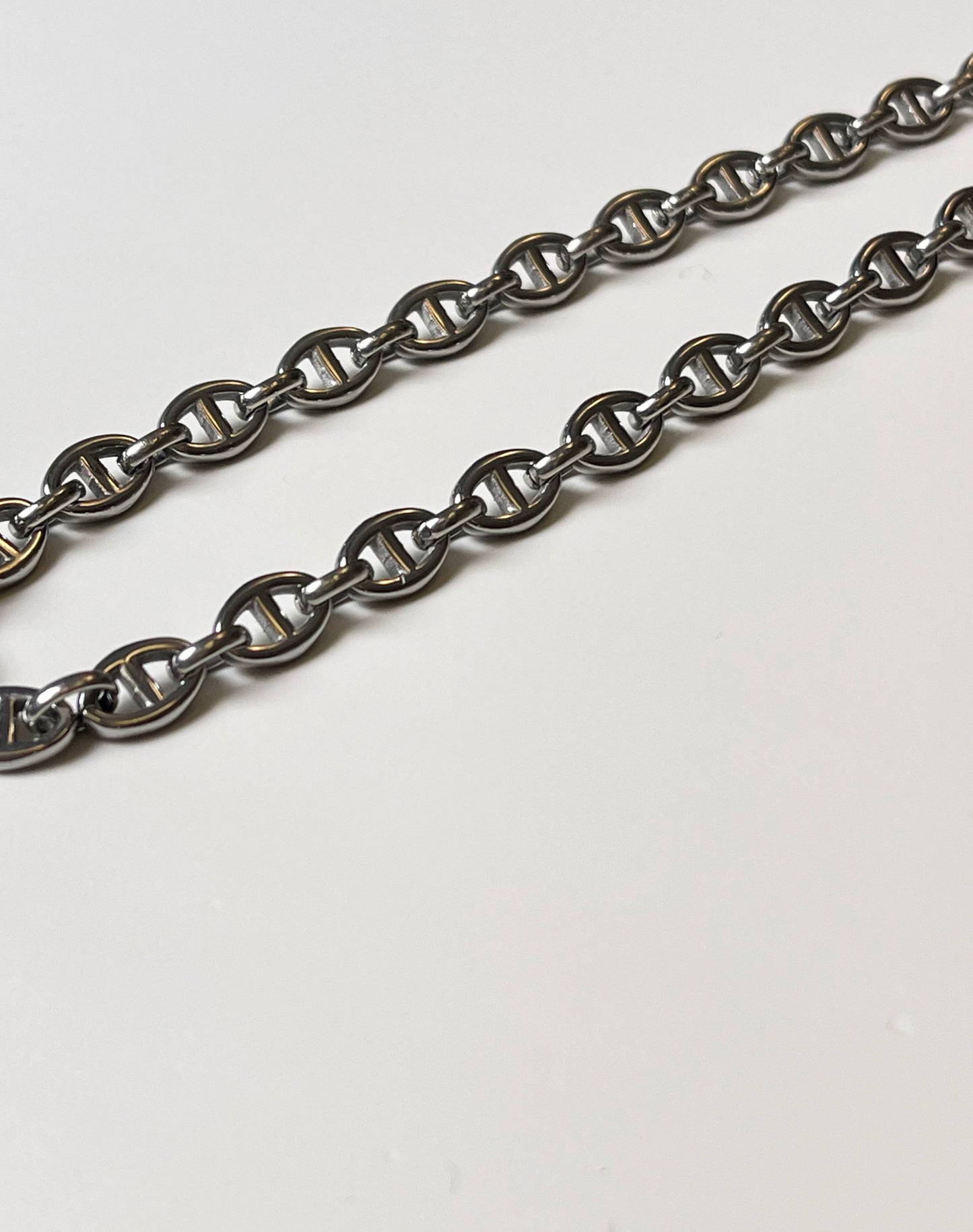 Bold Chain Silver Necklace