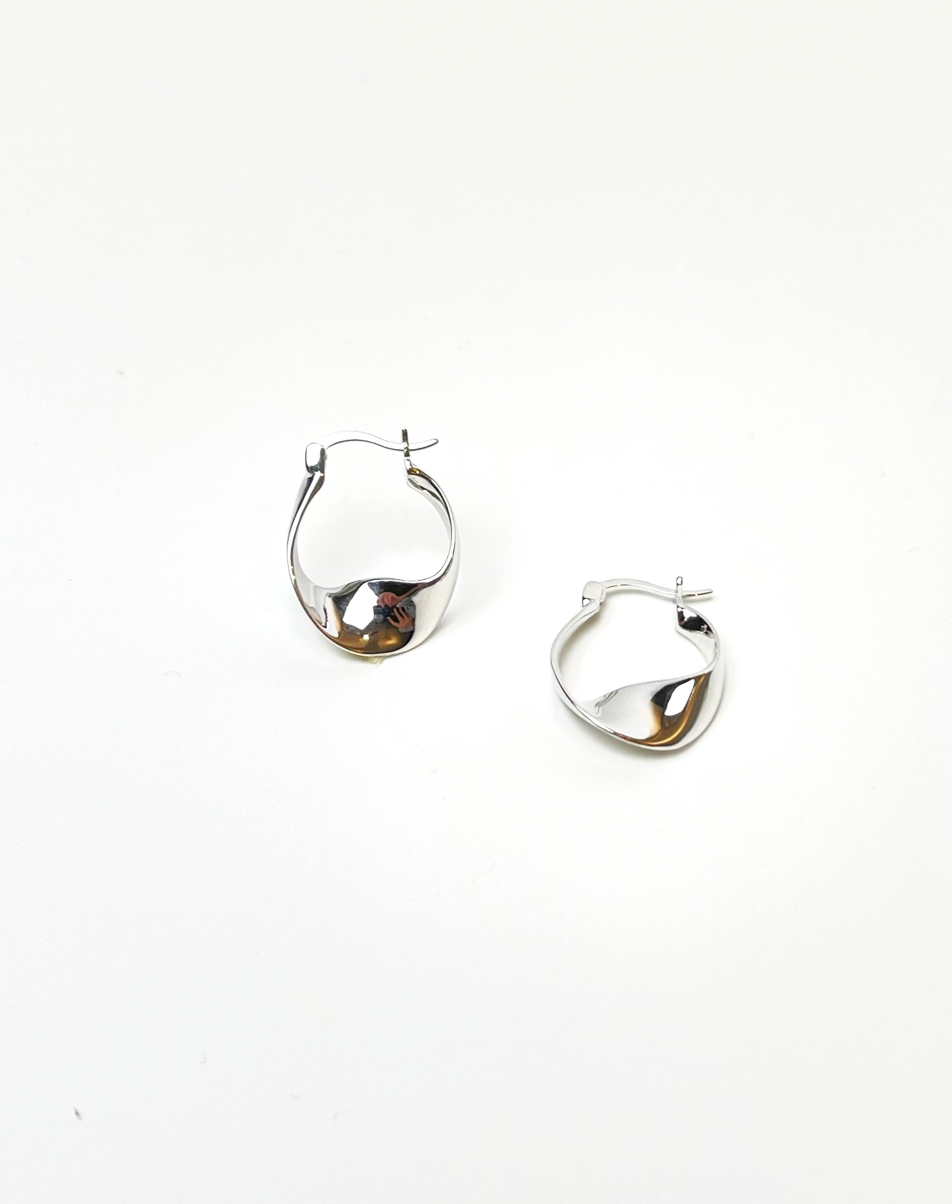 Mirror Silver Earrings