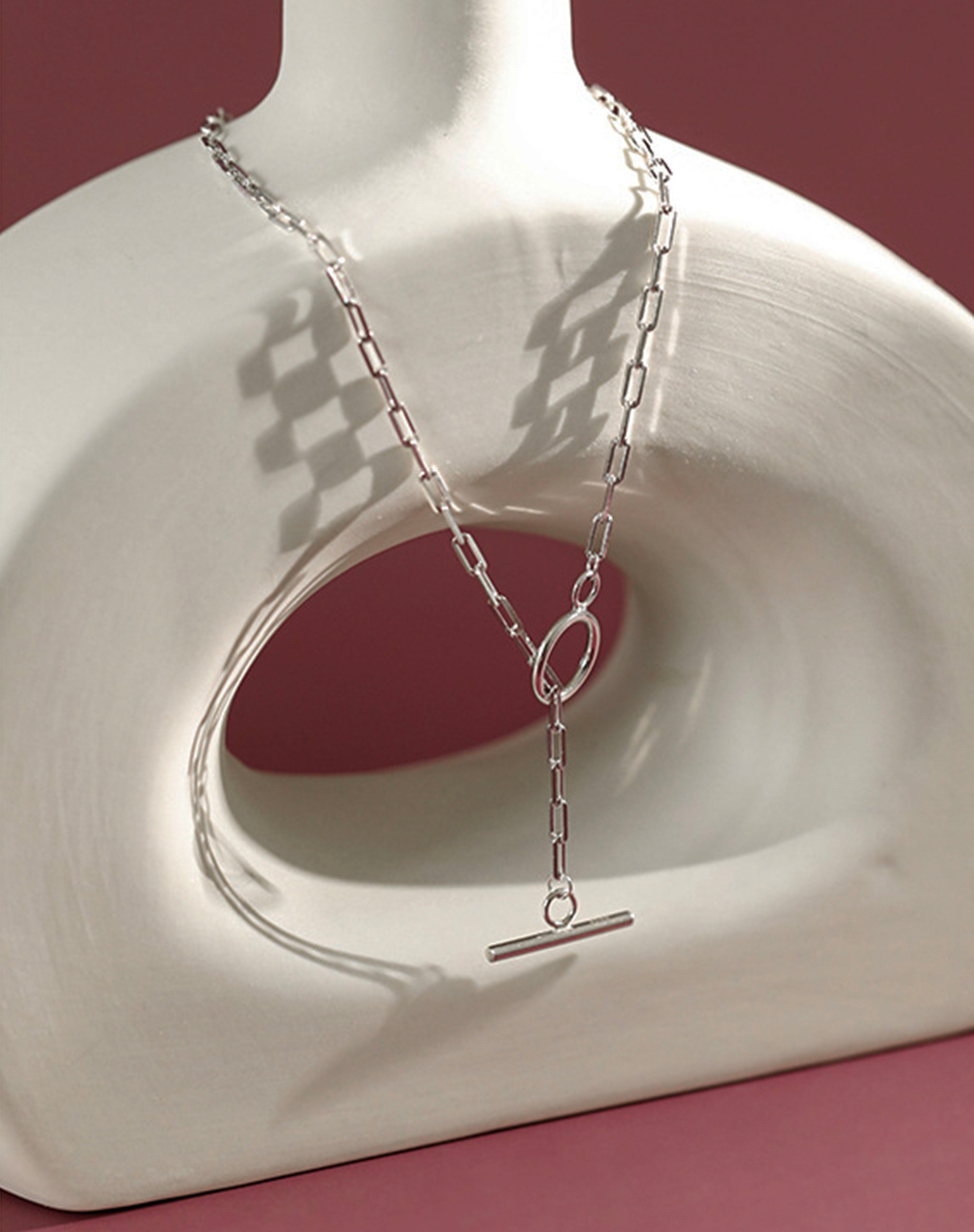 OT Chain Silver Necklace