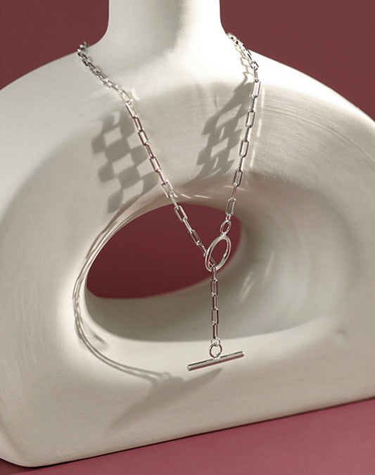 OT Chain Silver Necklace