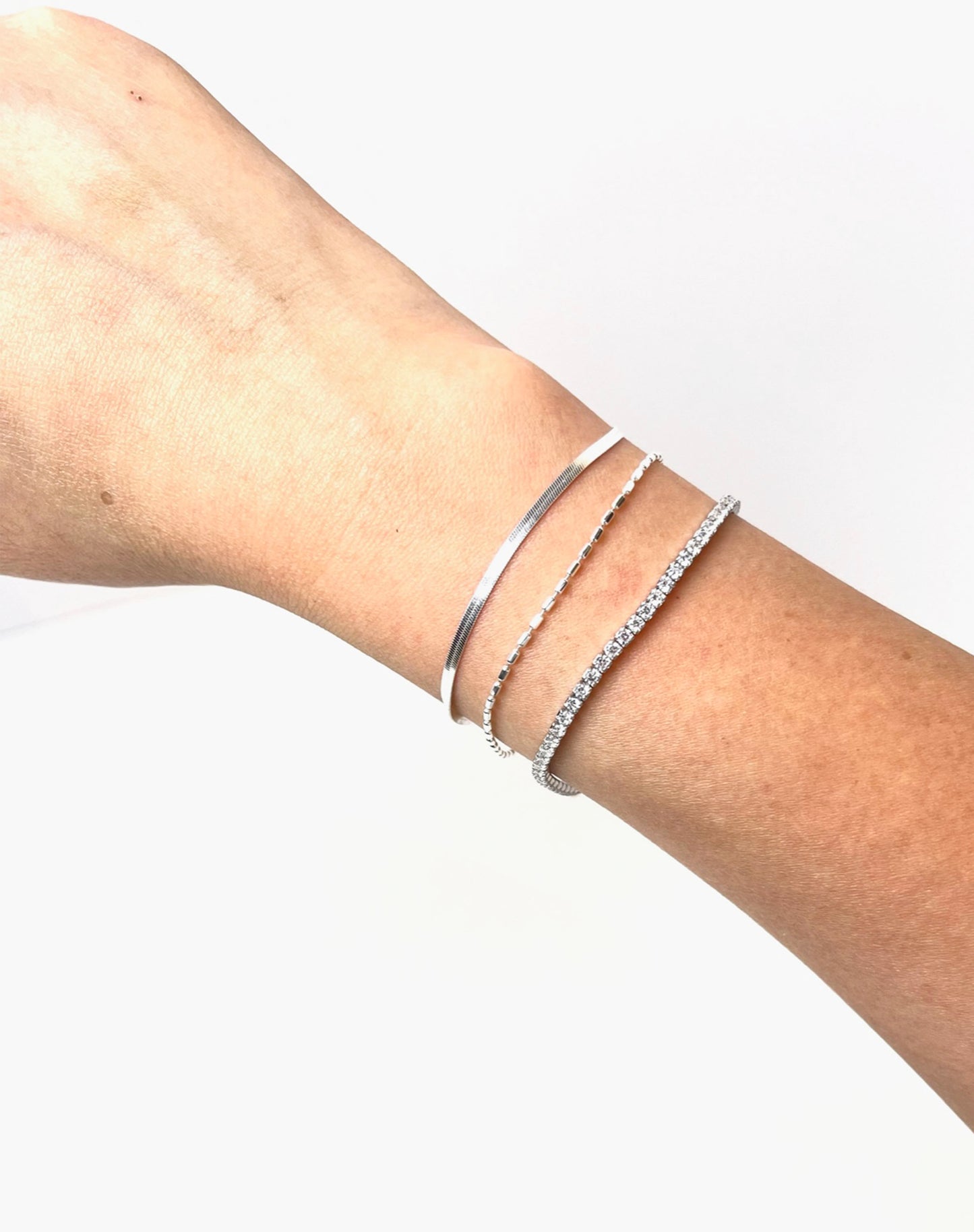 Duo Silver Bracelet