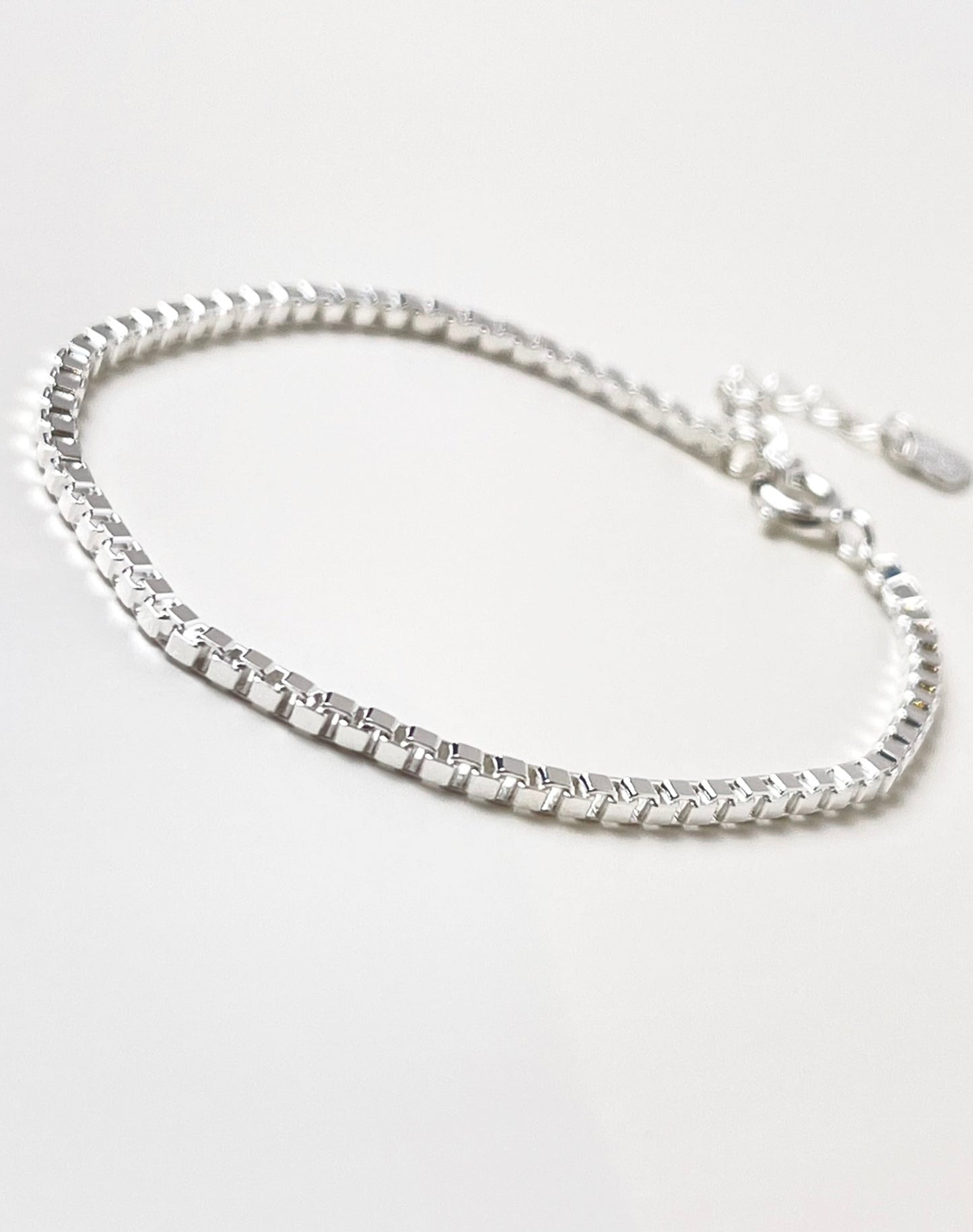 Boxy Silver Bracelet