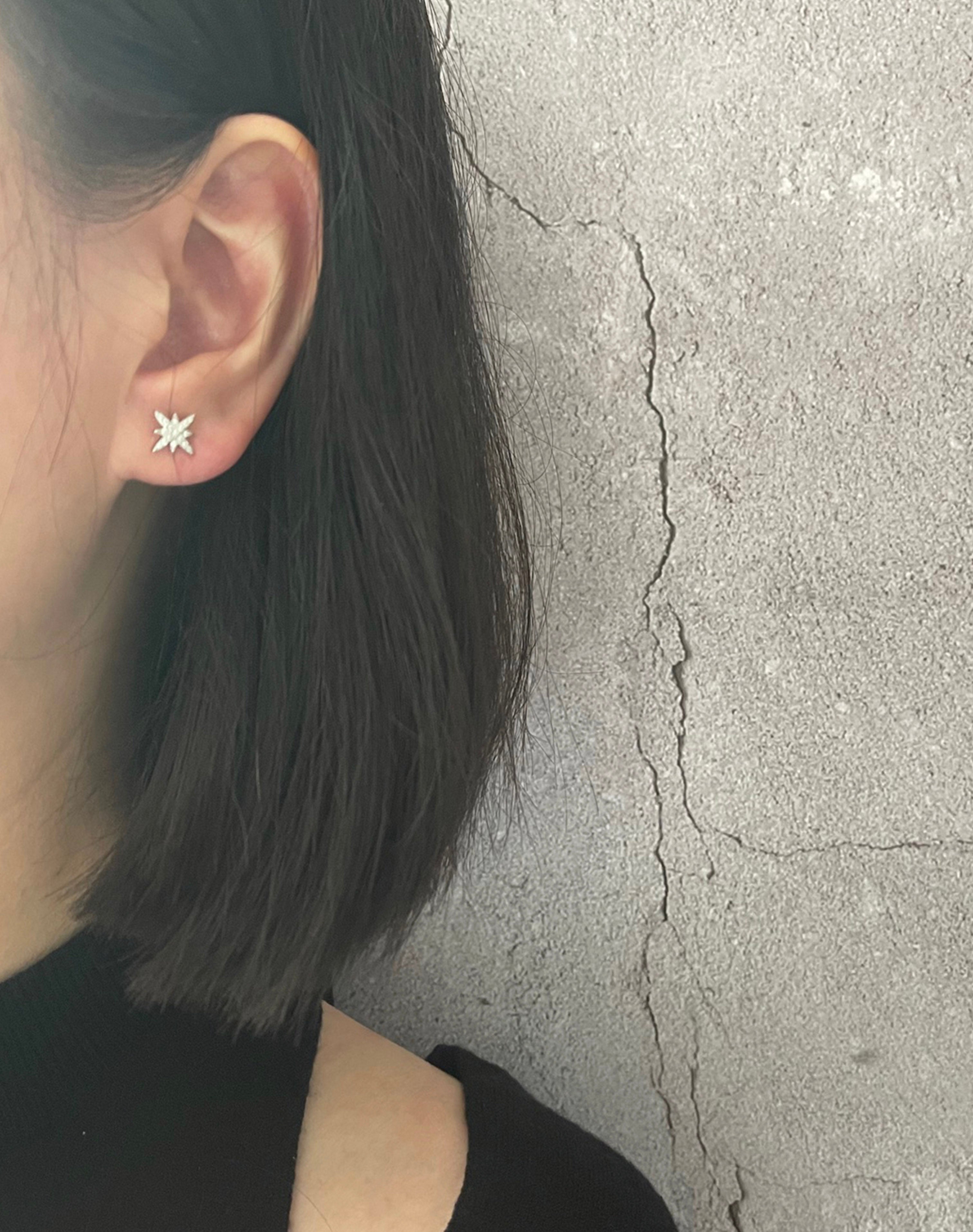 Everyday Star Silver Stud Earrings