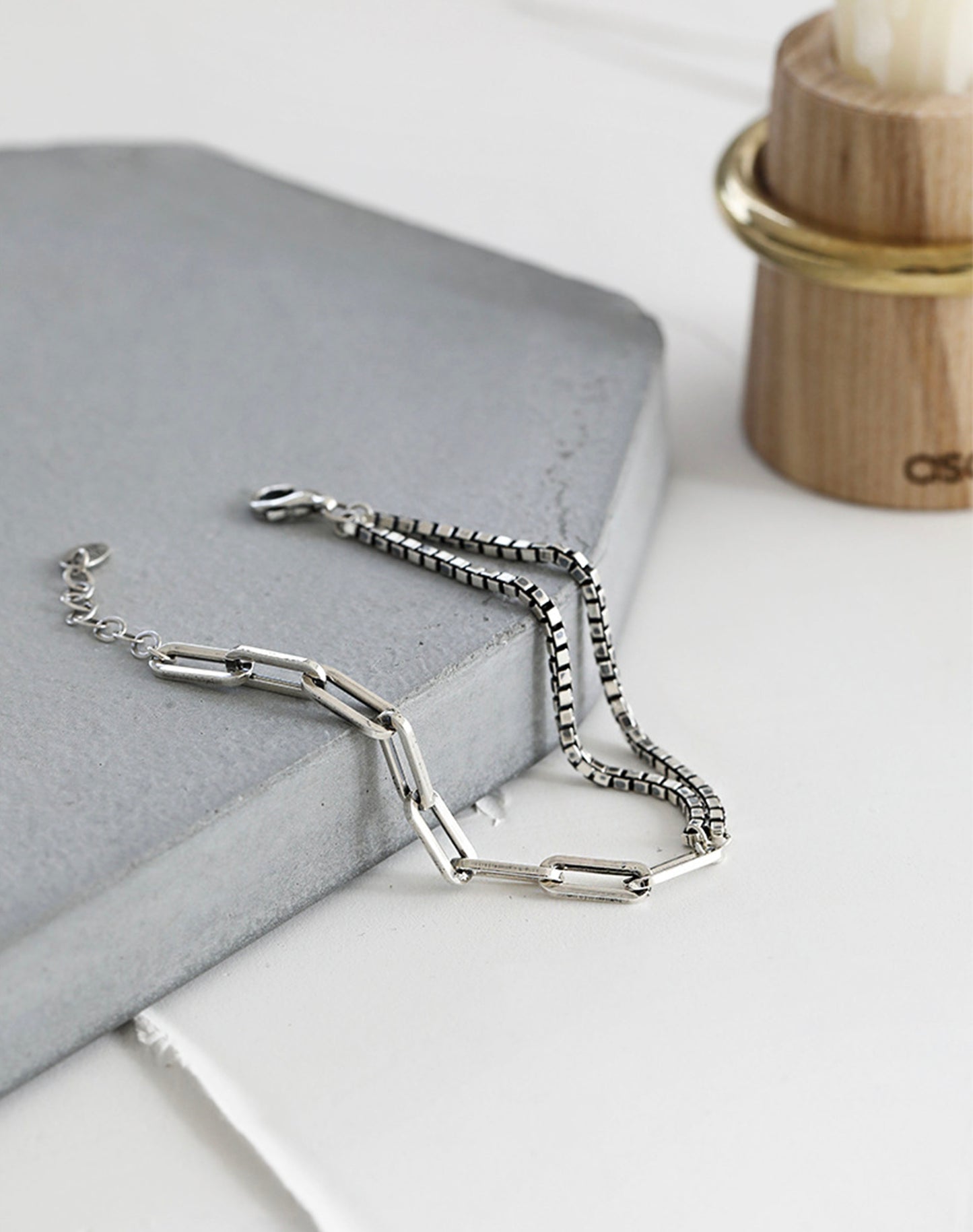 Dual Silver Bracelet