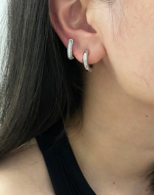 Icon Silver Earrings