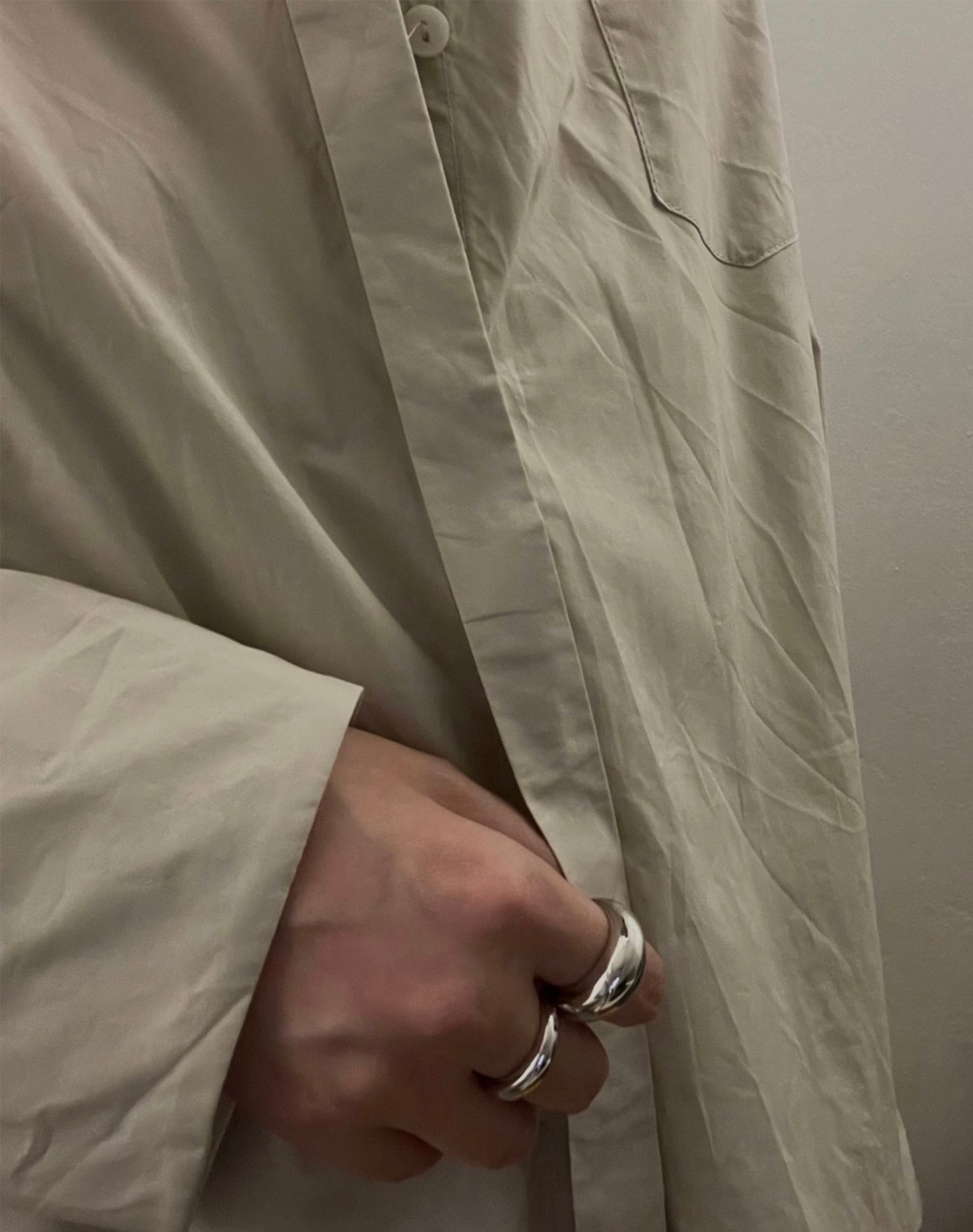 Rome Chunky Silver Ring